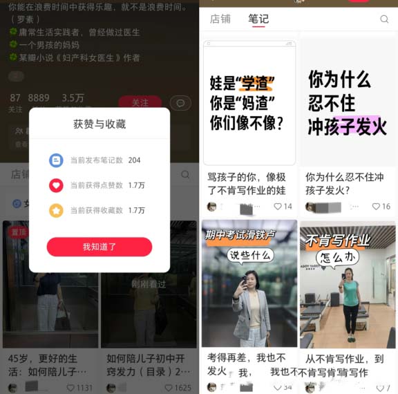 圖片[2]-小紅書(shū)上出售關(guān)于母親的反思筆記，擁有8889名粉絲，收益超過(guò)8.8萬(wàn)元!虛擬資料副業(yè)項(xiàng)目拆解-免費(fèi)分享論壇-孫裔蒙
